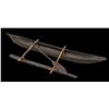 Image 1 : OCEANIC ARTS SAMOAN OUTRIGGER CANOE.
