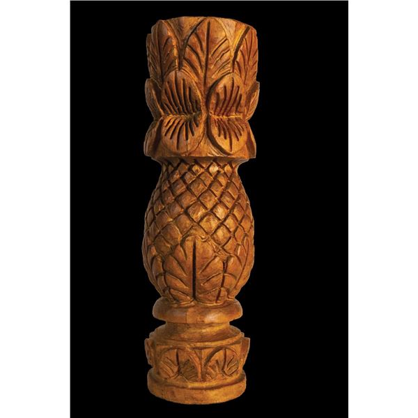 OA PINEAPPLE ACCENT FINIAL MASTER PATTERN CARVING.