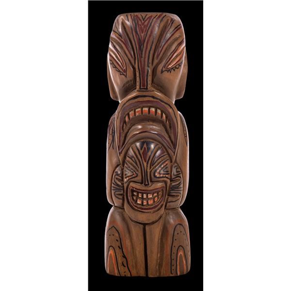 #202 "BORA BORA TIKI" OA SHOWROOM SAMPLE CARVING.