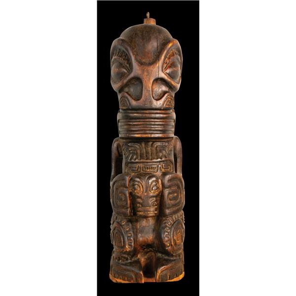#213 ICONIC OA "TAHITIAN TIKI" MASTER PATTERN CARVING.