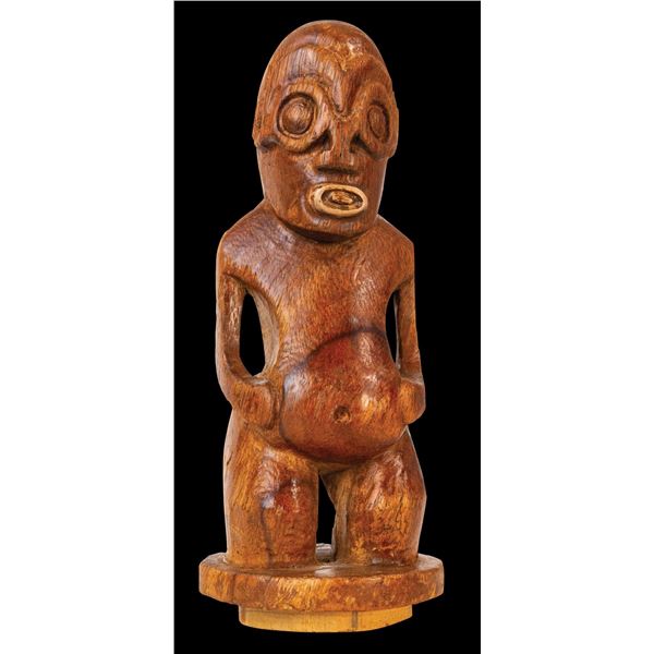 #220 "MARQUESAN TIKI" MASTER PATTERN CARVING.