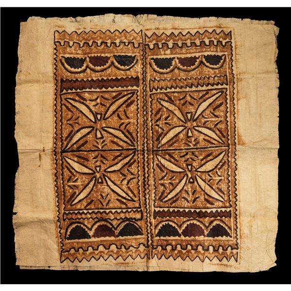 VINTAGE AUTHENTIC STYLE TONGAN TAPA CLOTH.