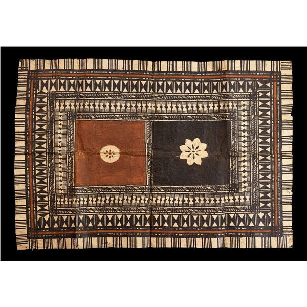 VINTAGE VATULELE FIJIAN ISLANDS TAPA CLOTH - NAMUKA.