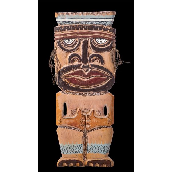 LEROY SCHMALTZ POLYNESIAN TIKI FIGURAL WALL PANEL.