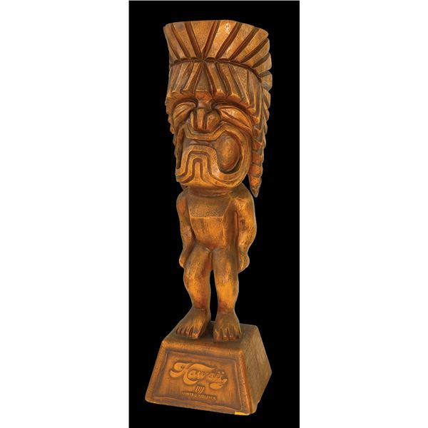 UNITED AIRLINES PROMOTIONAL ADVERTISING FIGURE TIKI.