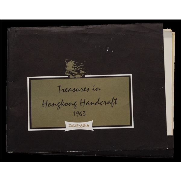 CALIF-ASIA "TREASURES IN HONG KONG HANDICRAFT CATALOG.