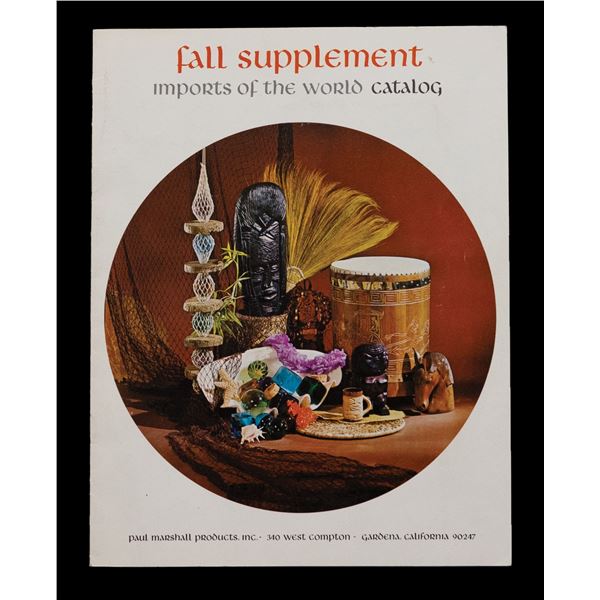PAUL MARSHALL PRODUCTS FALL SUPPLEMENT CATALOG.
