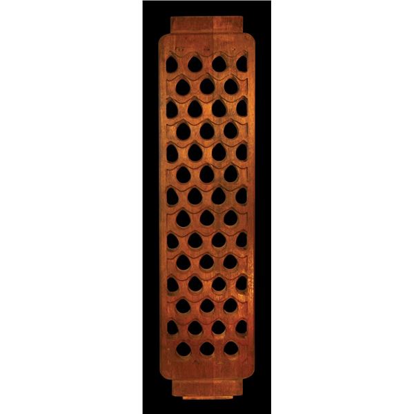 OA HAWAIIAN PINEAPPLE ROOM SCREEN PANEL MASTER PATTERN CARVING.