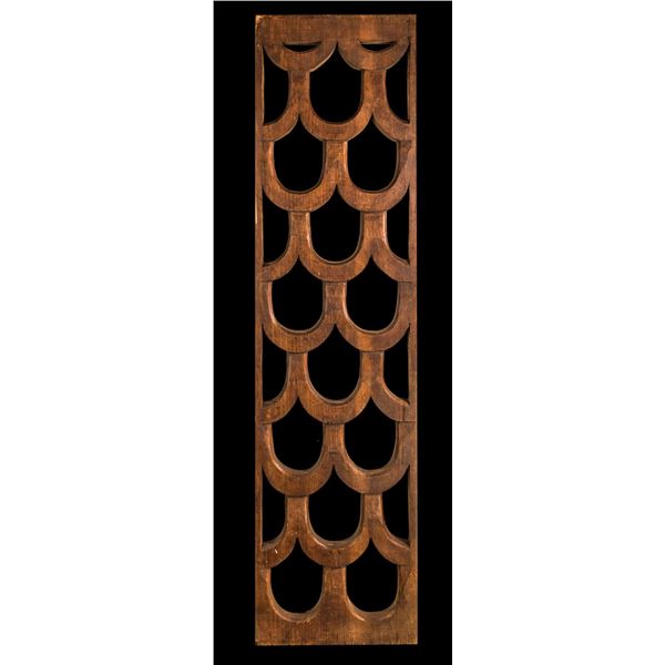 OA HAWAIIAN PINEAPPLE ROOM SCREEN PANEL MASTER PATTERN CARVING.