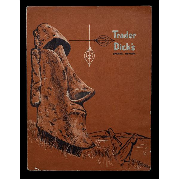 TRADER DICK'S RESTAURANT MENU.