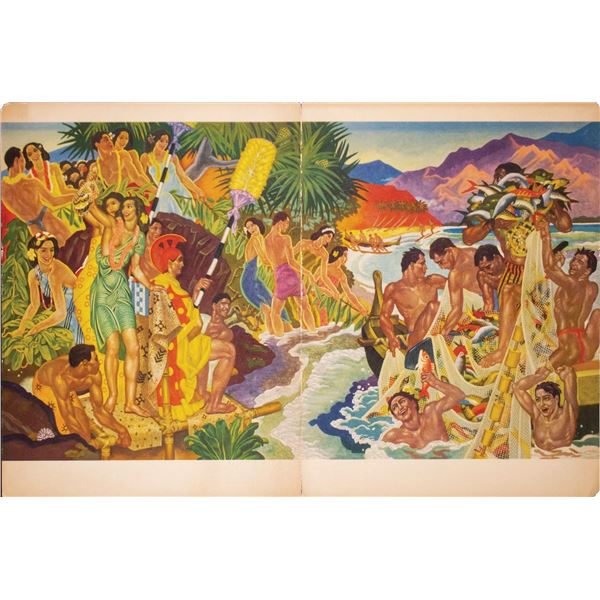 SAVAGE MATSON LINE MENU FOR SS LURLINE TO HAWAII.