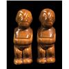 Image 1 : PAIR OF TIKI SALT & PEPPER SHAKERS.