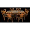 Image 1 : THE FAMOUS OCEANIC ARTS LUNCH ROOM TABLE and CHAIRS SET.
