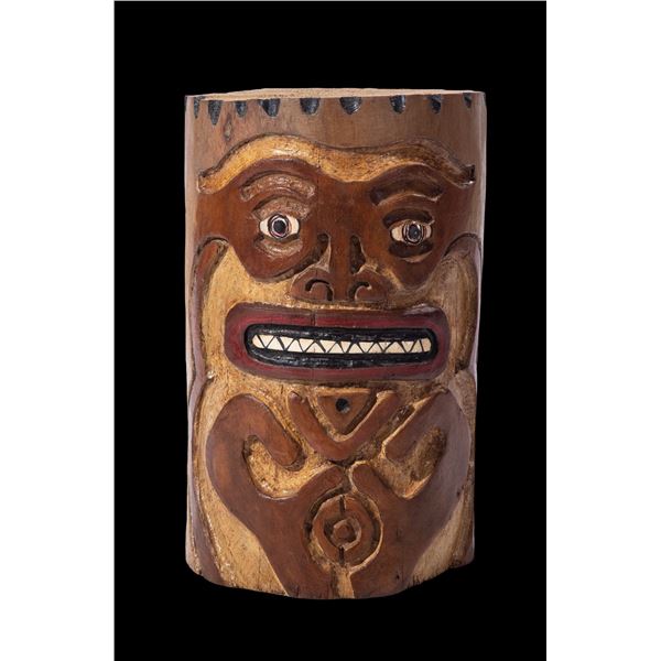 "THE GREMLIN TIKI" FIGURAL CARVING.