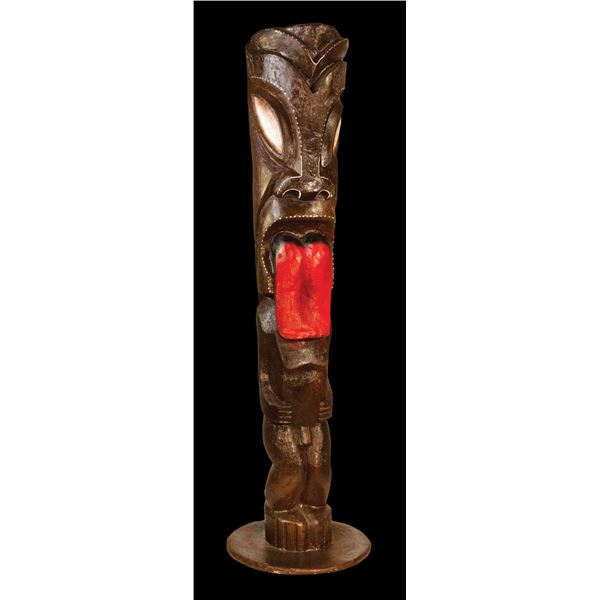 OA JIMMY CREECH "146 "POLYNESIAN TIKI" FIBERGLASS GOD IDOL.