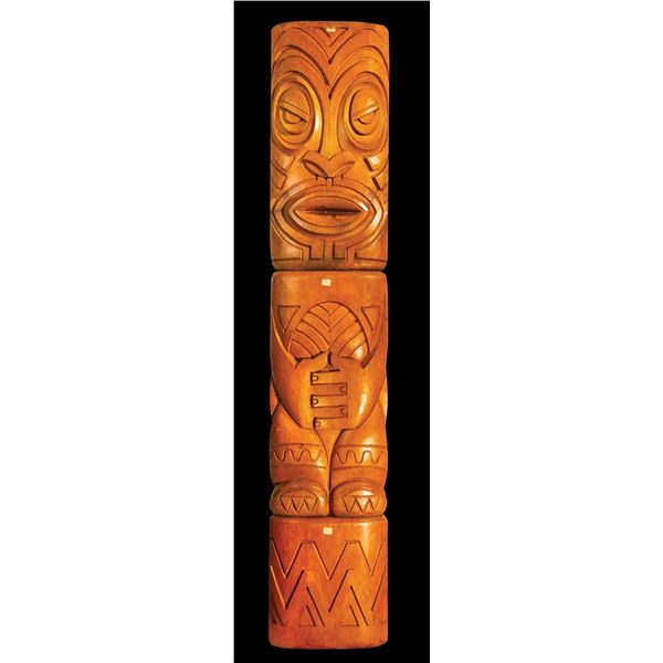 ARMET & DAVIS - GEORGE NAKASHIMA KONA KAI, PHILADELPHIA STRUCTURAL BEAM PANEL MASTER PATTERN CARVING