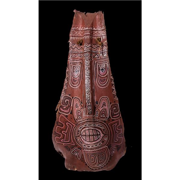 LEROY SCHMALTZ - PAINTED PALM SPATHE - "MAHI TIKI".