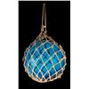 Image 1 : OA BLUE GLASS FISHING FLOAT WAREHOUSE SHOWROOM SAMPLE.