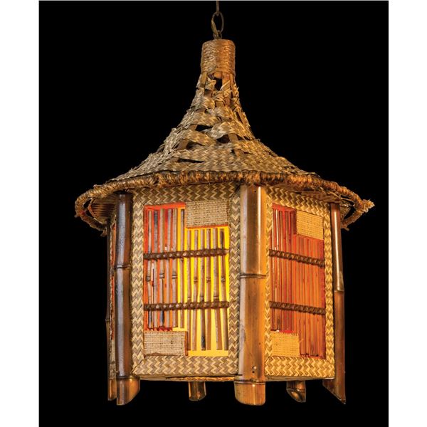 SEA & JUNGLE - "PELE'S HUT HANGING LIGHT".