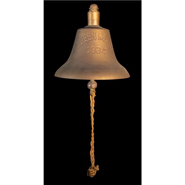 QUEEN MARY REPRODUCTION SHIP'S BELL.