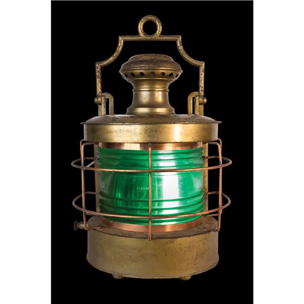 SHIPS LANTERN BRASS FINISH.