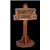 Image 1 : "PIRATE'S DEN" OA LUAU RENTAL DEPARTMENT FLOOR SIGN.