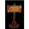 Image 1 : "ALOHA" OA LUAU RENTAL DEPARTMENT FLOOR SIGN.