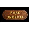 Image 2 : PAIR OF OA CARVED "RARE & UNUSUAL" and "COLORS & SHAPES" SIGNS.