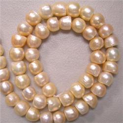 8x6 MM FRESH WATER PEARL STRAND - 16 INCHES