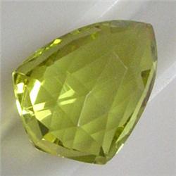 14.17 CTS FANCY CITRINE BEAD 18x13 MM