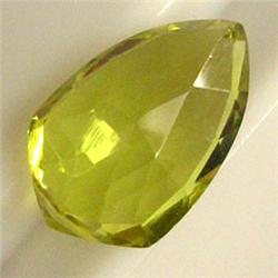 12.75 CTS FANCY CITRINE BEAD 18x12 MM
