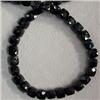 Image 1 : 80 CTS BLACK SPINEL STRAND 5x5 MM