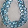 Image 1 : 248 CTS SKY BLUE TOPAZ TEAR DROPS STRAND 10x10 MM APPROX