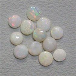2.65 CTS LOT OF ROUND OPAL CABOCHON 4.5 MM