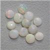 Image 1 : 2.65 CTS LOT OF ROUND OPAL CABOCHON 4.5 MM