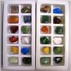 Image 1 : SET OF 2 NATURAL MULTISTONES COLLECTION BOXES