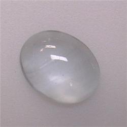 1.83 CTS OVAL AQUAMARINE CABOCHON 9x7 MM