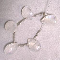 20.89 CTS LOT OF QUARTZ TEAR DROPS 12x8 MM - TOP DRILLED