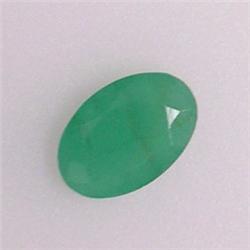 0.46 CTS OVAL EMERALD 6x4 MM