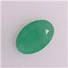 Image 1 : 0.46 CTS OVAL EMERALD 6x4 MM