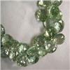 Image 1 : 509 CTS GREEN AMETHYST TEAR DROP STRAND 14x14 MM APPROX