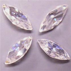 7.00 CTS LOT OF FOUR CUBIC ZIRCONIA MARQUISE 10X5 MM