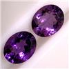 Image 1 : 4.30 CTS 2 OVAL AMETHYSTS 10X8 MM