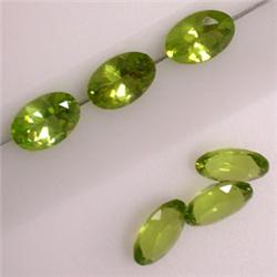 2.50 CTS LOT OF 6 OVAL PERIDOT