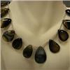 Image 1 : 252 CTS SMOKY TOPAZ TEAR DROPS STRAND 32x20-23x13 MM