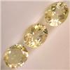 Image 1 : 12 CTS LOT OF OVAL BICOLOR CITRINE 12x10 MM