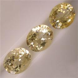 12 CTS LOT OF OVAL BICOLOR CITRINE 12x10 MM