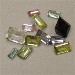 0.70 CTS LOT OF MULTICOLOR TOURMALINE