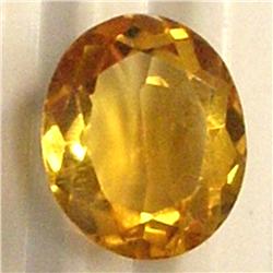 5 CTS OVAL SHAPED CITRINE 12x10 MM