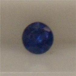 0.33 CTS ROUND SAPPHIRE 3.5 MM